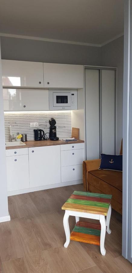 Uroczy Apartament Happy 01 Z Widokowym Tarasen Na Dachu - Tuz Przy Plazy !!! Niechorze Exterior photo